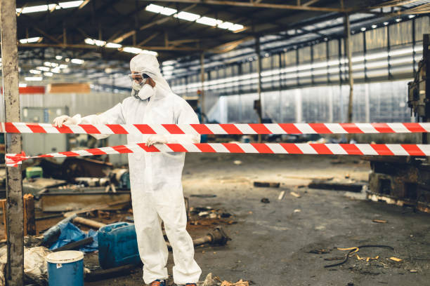 Professional Unattended Death Cleanup technician working in Snyder, TX